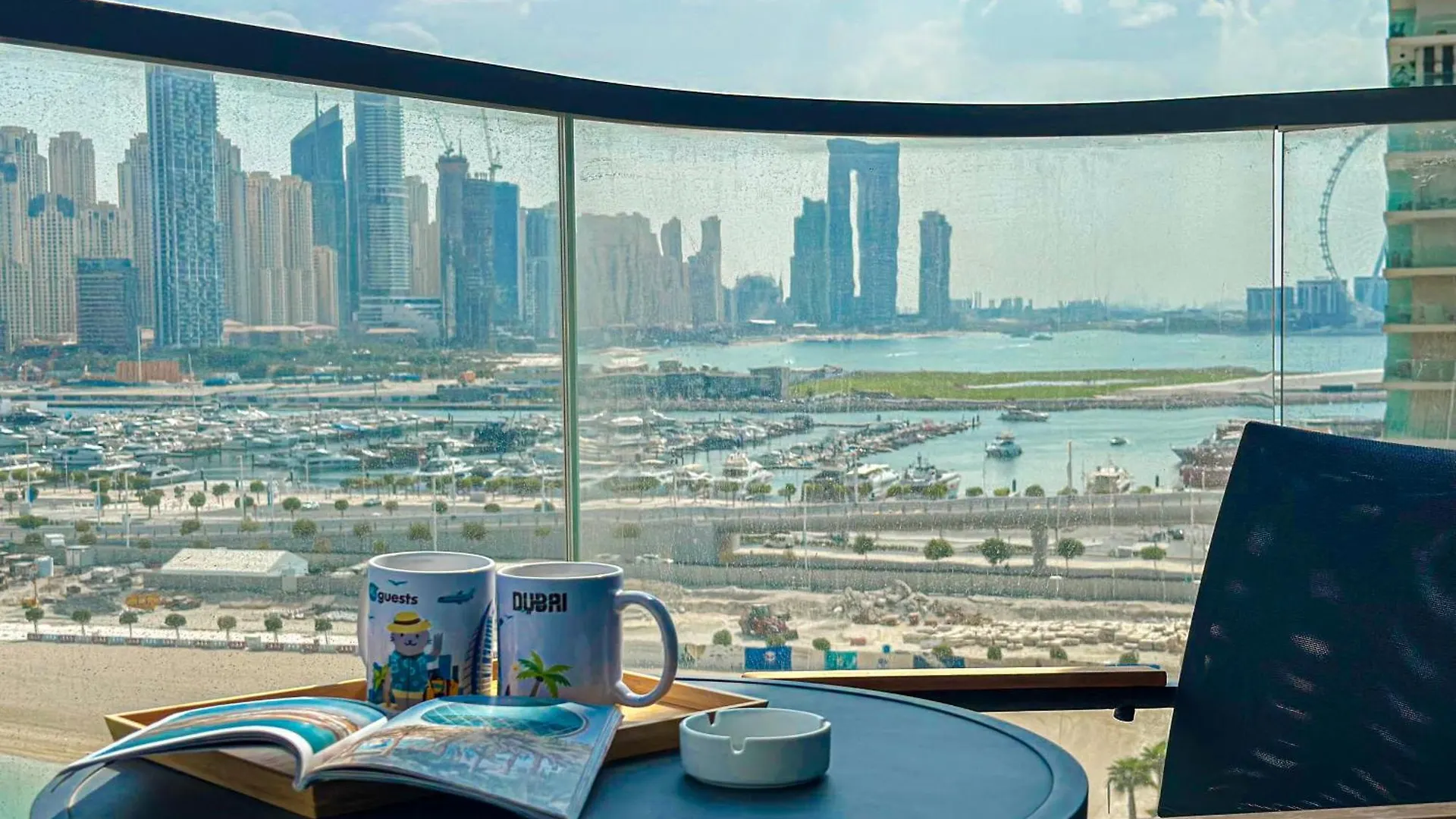 Higuests - Marina Vista Tower 1 With Views Of Marina And Ain Dubai Apartment