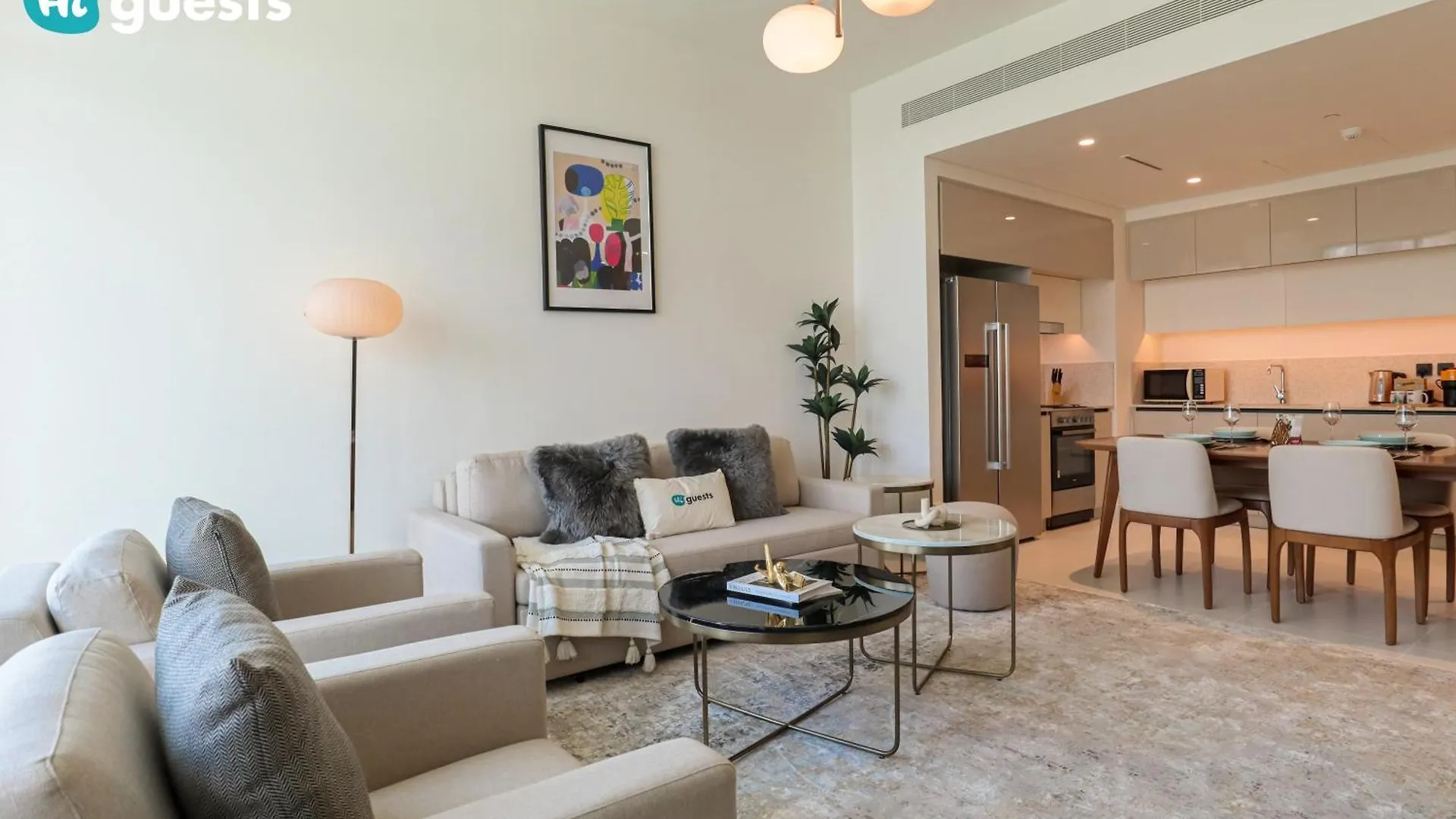 Higuests - Marina Vista Tower 1 With Views Of Marina And Ain Dubai Apartment